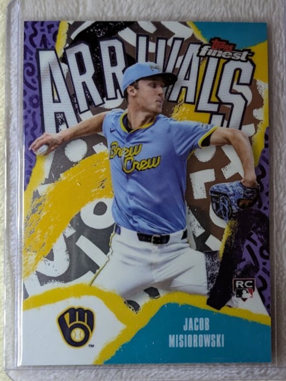 2026 Topps Finest Arrivals JACOB MISIOROWSKI #A-18